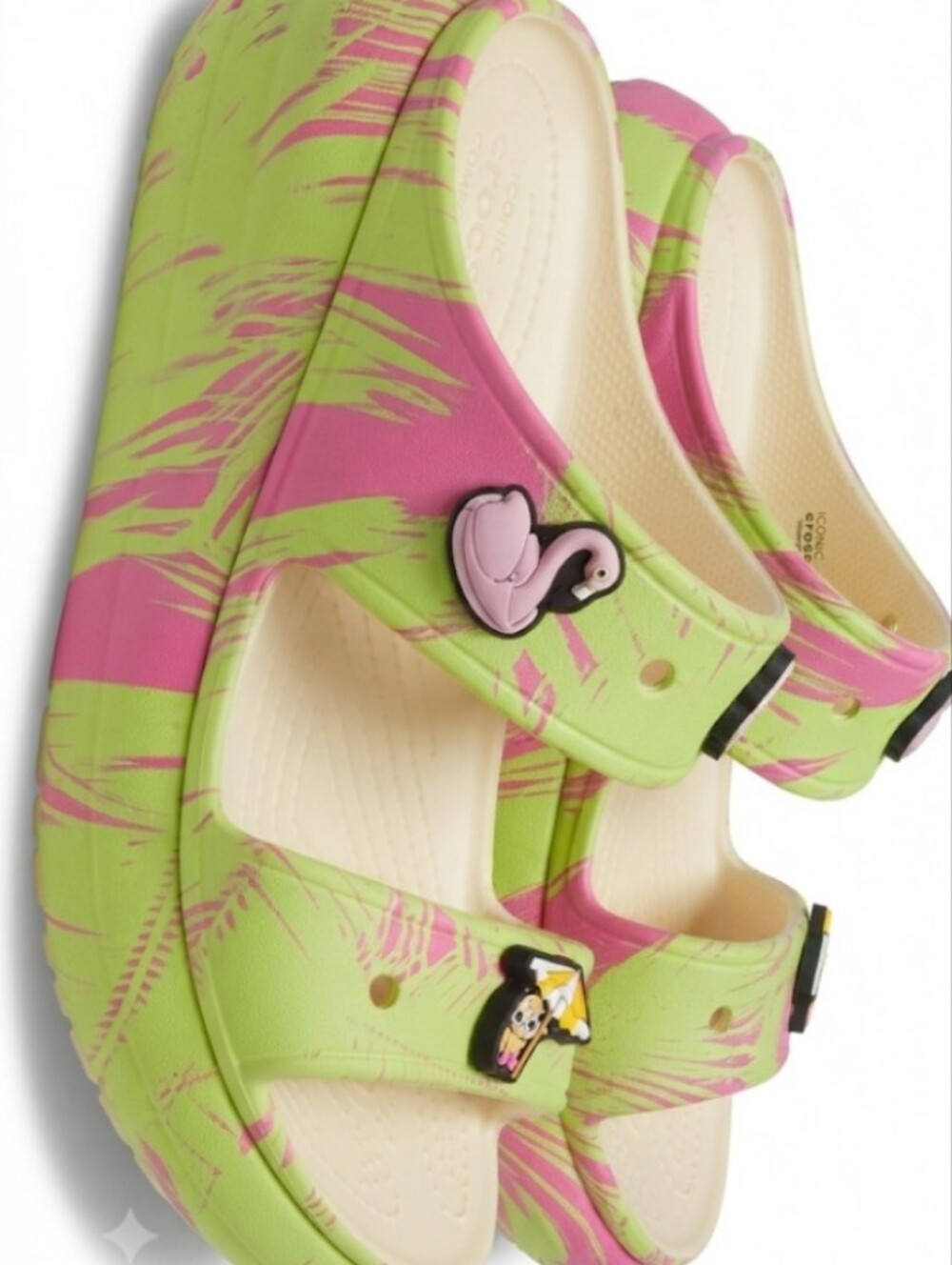 Crocs Spring Break Platform Sandals 🏖🌞🐢🌊🏄‍♂️ Discontined - Picture 3 of 12